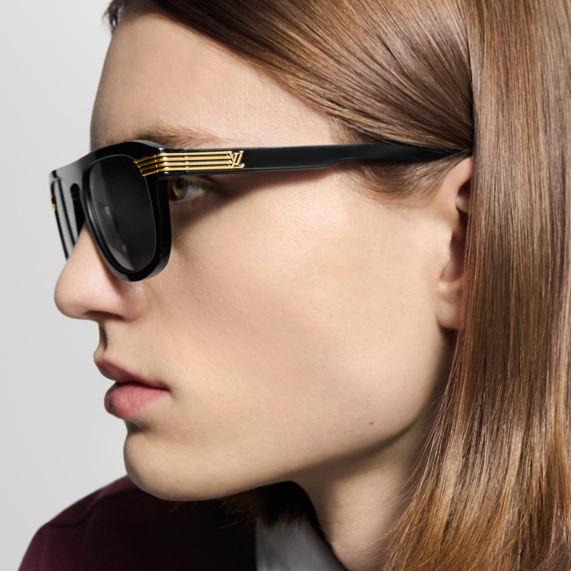 LV Slide Round Square Sunglasses S00 - Men - Accessories | LOUIS